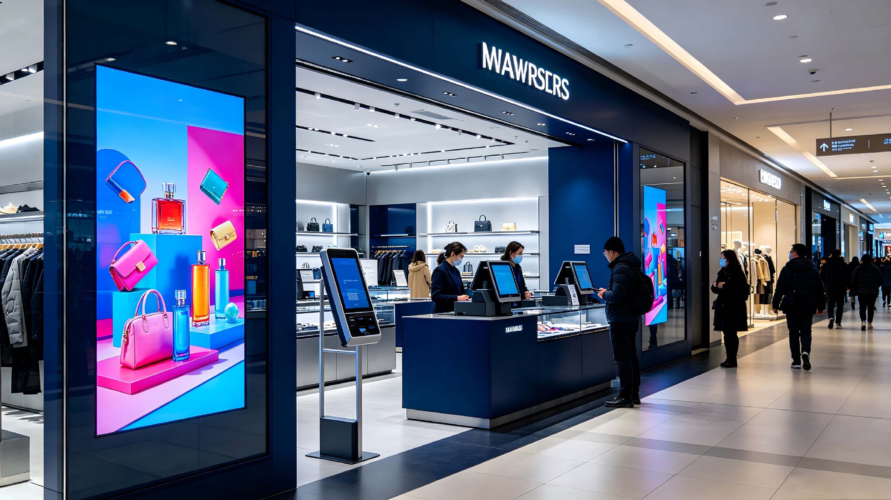 retail led display