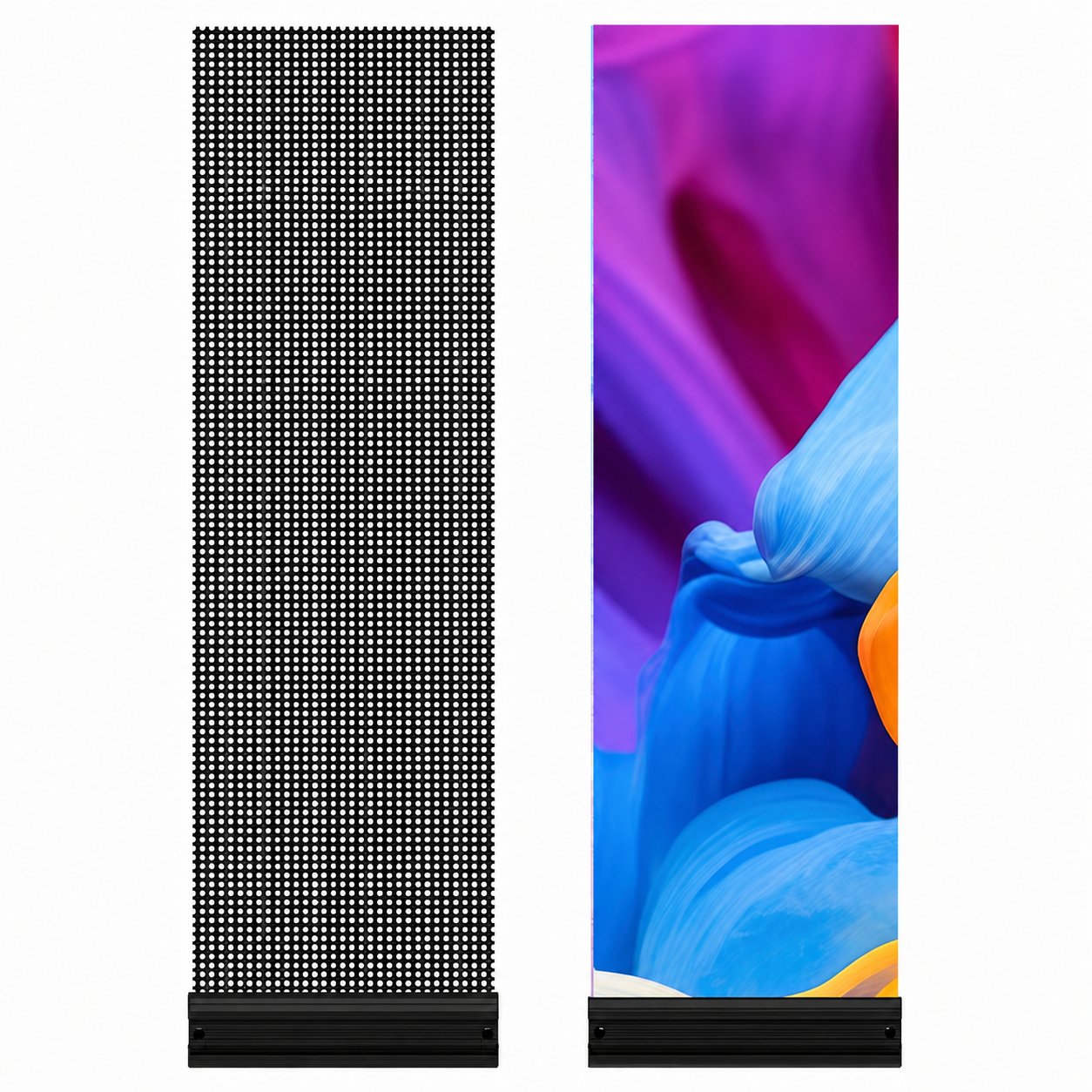 LED Holographic Invisible Screen Naked Eye 3D Floating Holographic Display