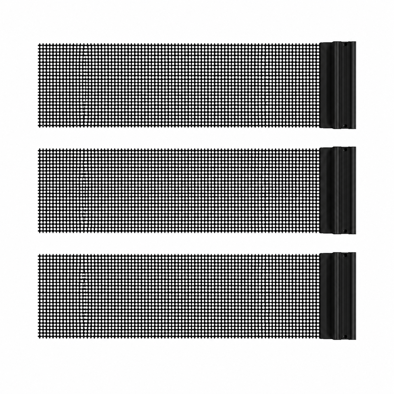 LED Holographic Invisible Screen Naked Eye 3D Floating Holographic Display