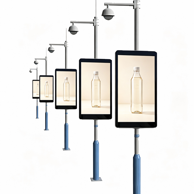 Smart Light Pole LED Screen