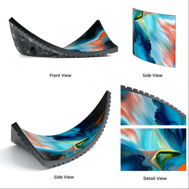 Flexible Module LED Display Screen Curved Soft LED Screen / Flexible Foldable LED Wal