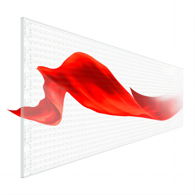 Glass LED Transparent Display Screen Building Curtain Wall Invisible LED Screen