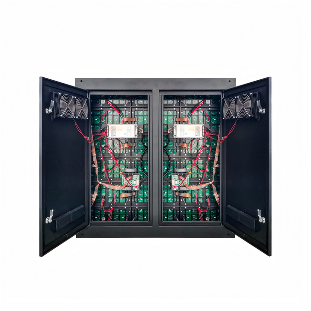Outdoor 960*960 Waterproof Iron Cabinet LED Screen All-Weather Outdoor Advertising Display