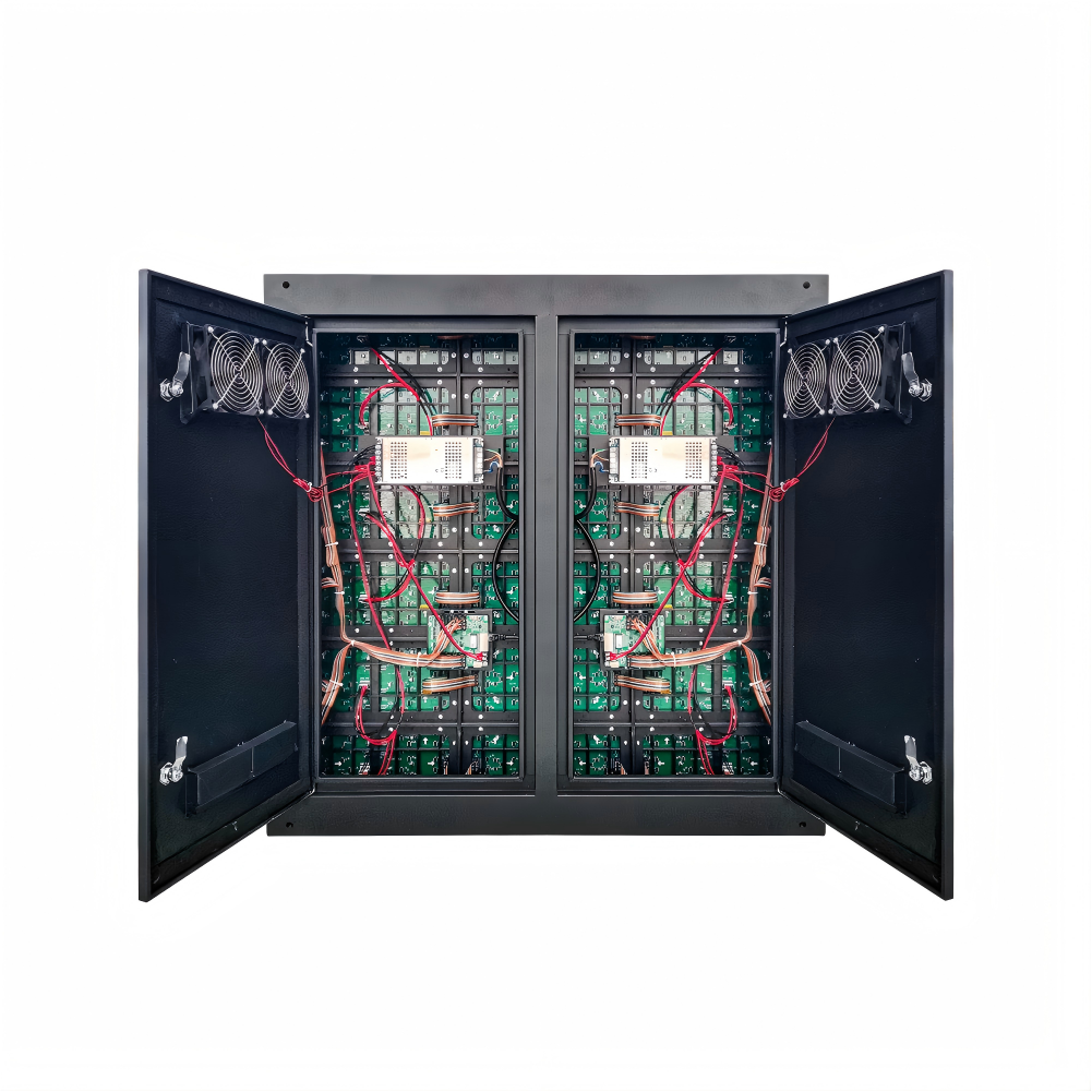 Outdoor 960*960 Waterproof Iron Cabinet LED Screen All-Weather Outdoor Advertising Display