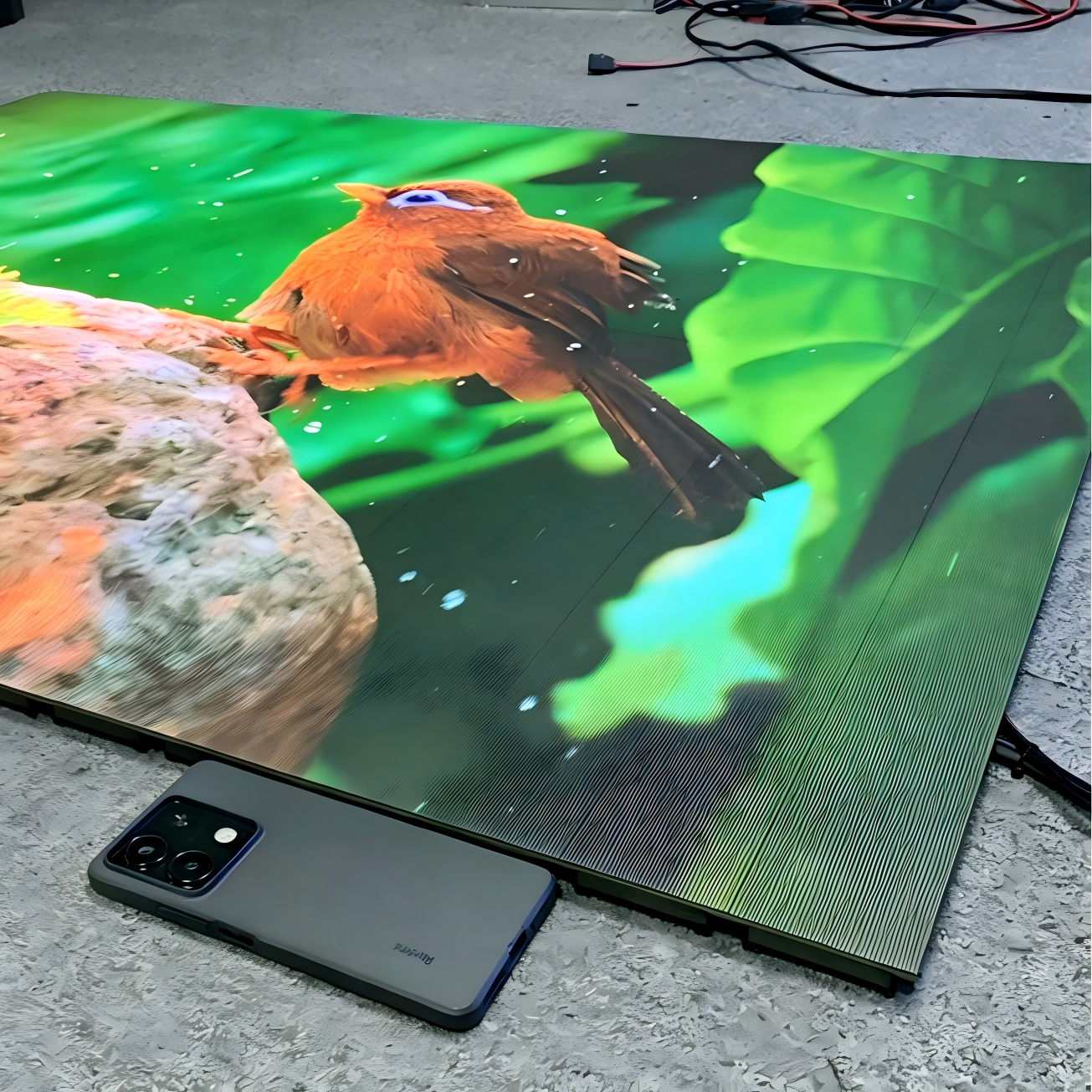 Rollable LED Curtain Display Screen